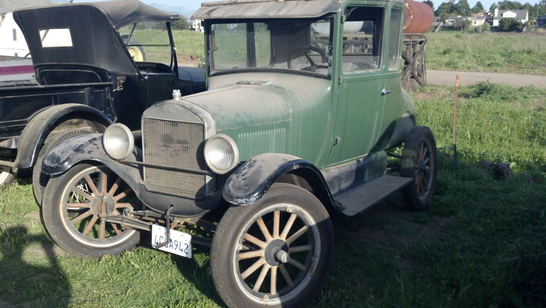 1925 Ford Coupe Exterior Interior Engine 4 cyl Transmission Manual